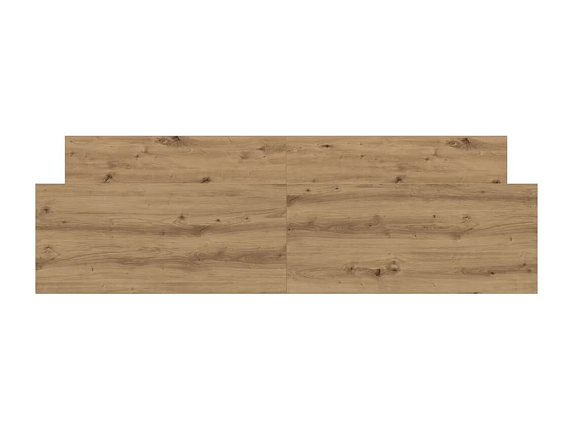 Estrutura de cama sem colchão 160x200cm derivados de madeira