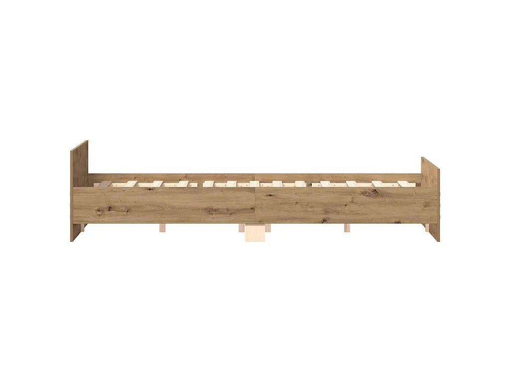 Estrutura de cama sem colchão 160x200cm derivados de madeira