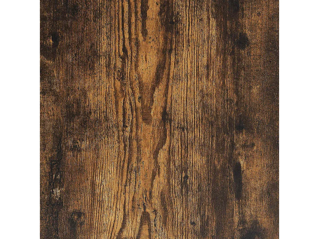 Bettgestell ohne Matratze Räuchereiche 140x190 cm Holzwerkstoff