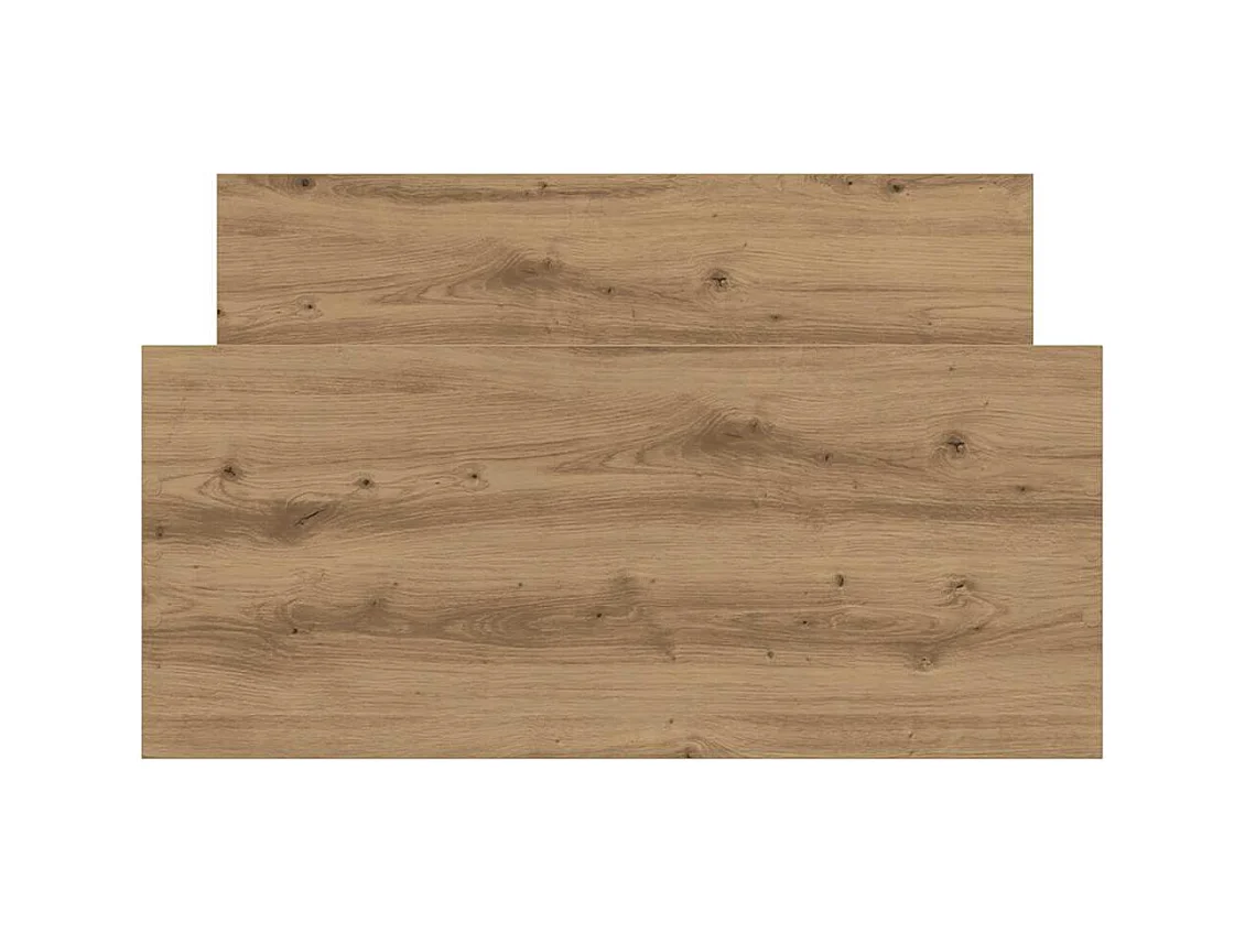 Bettgestell ohne Matratze Artisan-Eiche 90x190cm Holzwerkstoff