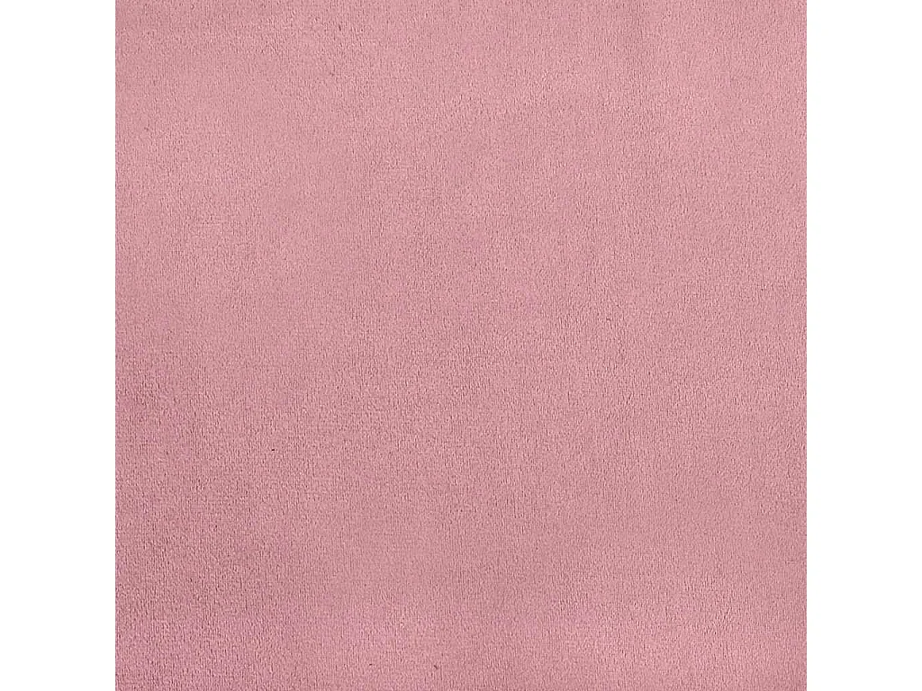 Sommier à lattes de lit sans matelas rose 90x220 cm velours