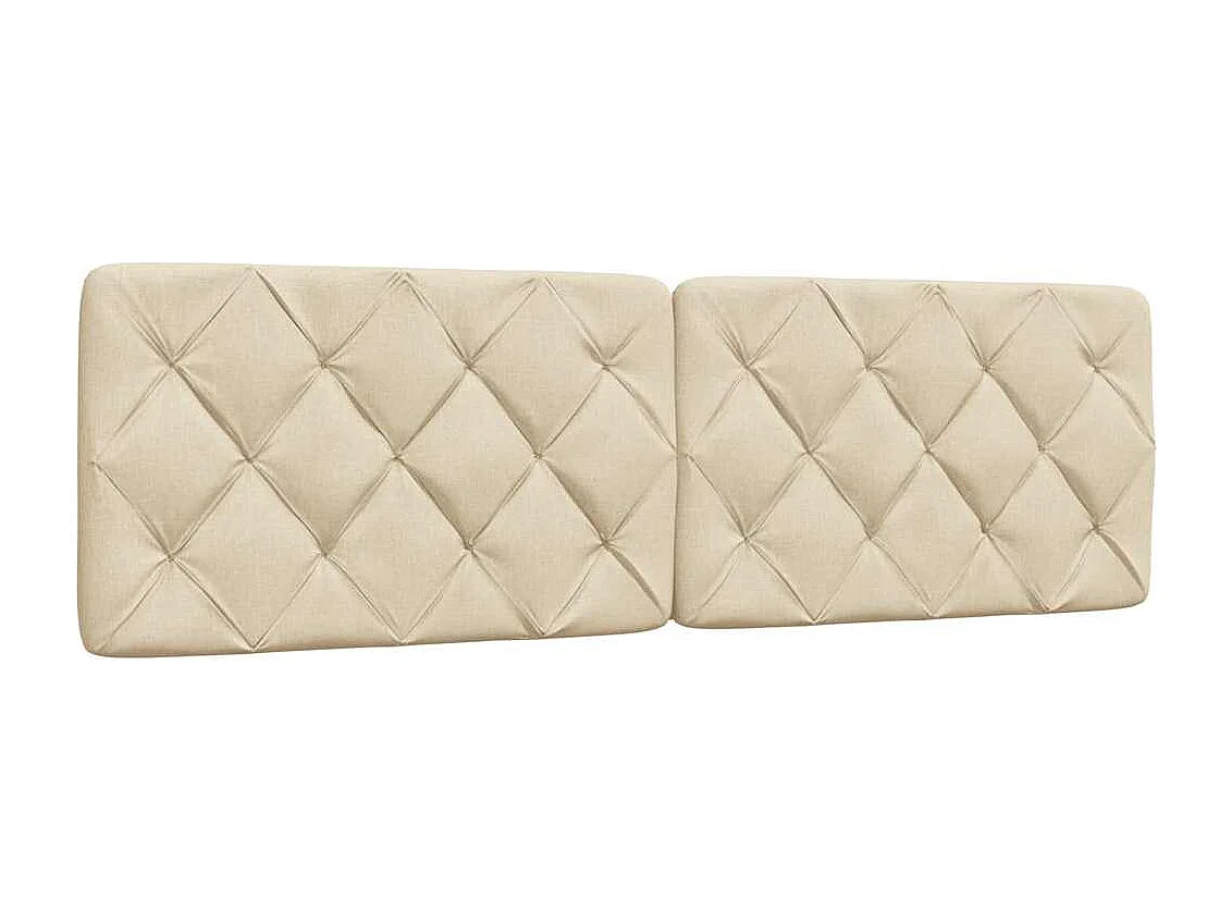 Giroletto senza Materasso Crema 160x200 cm in Tessuto