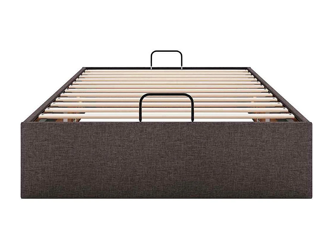 Struttura Letto Pouf senza Materasso 100x200 cm in Tessuto