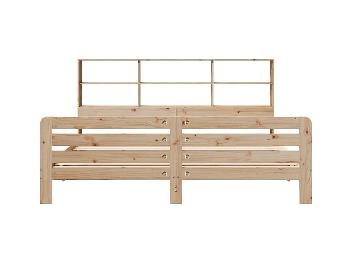 Giroletto senza Materasso 180x200 cm in Legno Massello di Pino