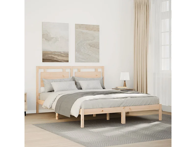 Massivholzbett Extra Lang ohne Matratze 160x210 cm