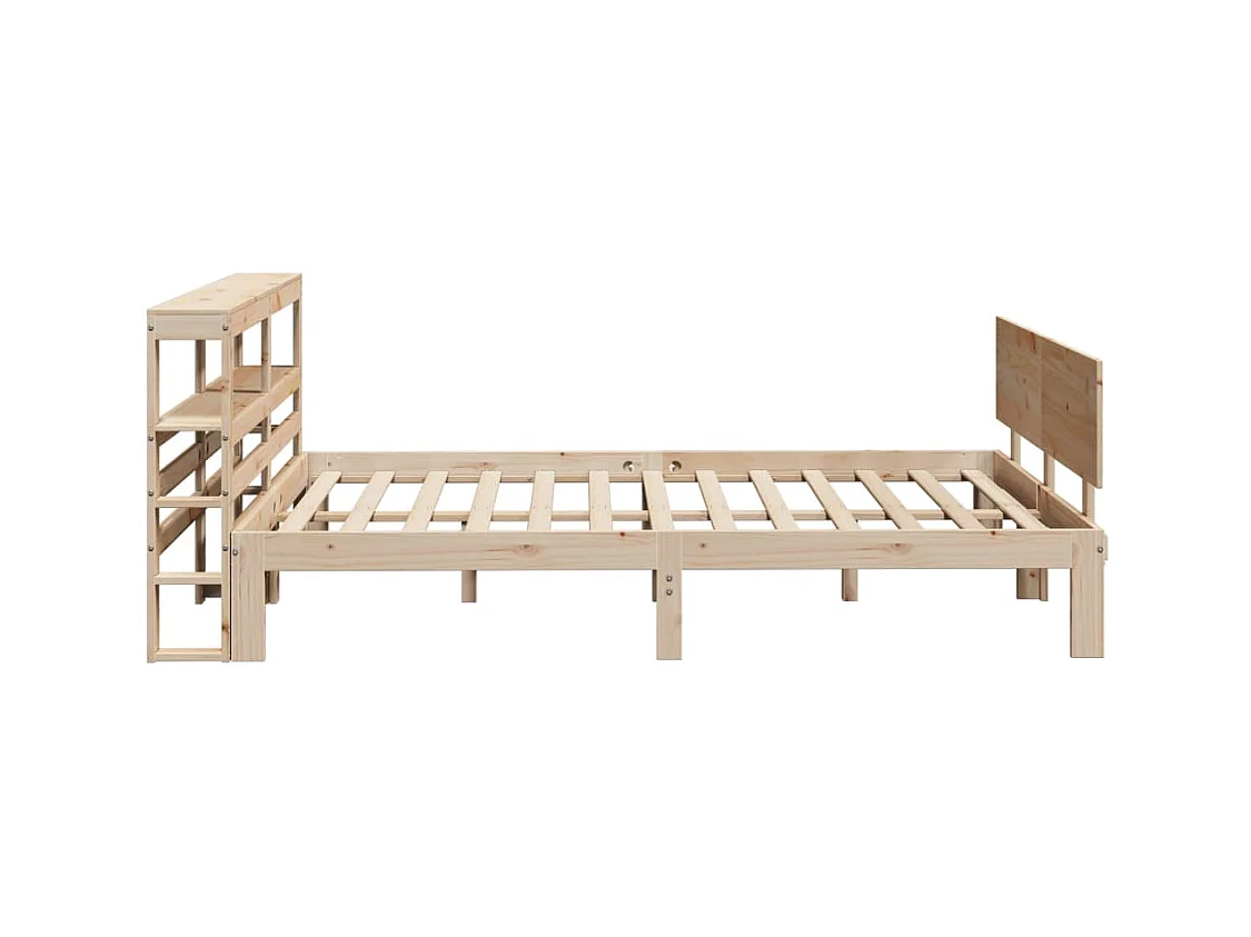 Cadre de lit avec tête de lit sans matelas 160x200 cm