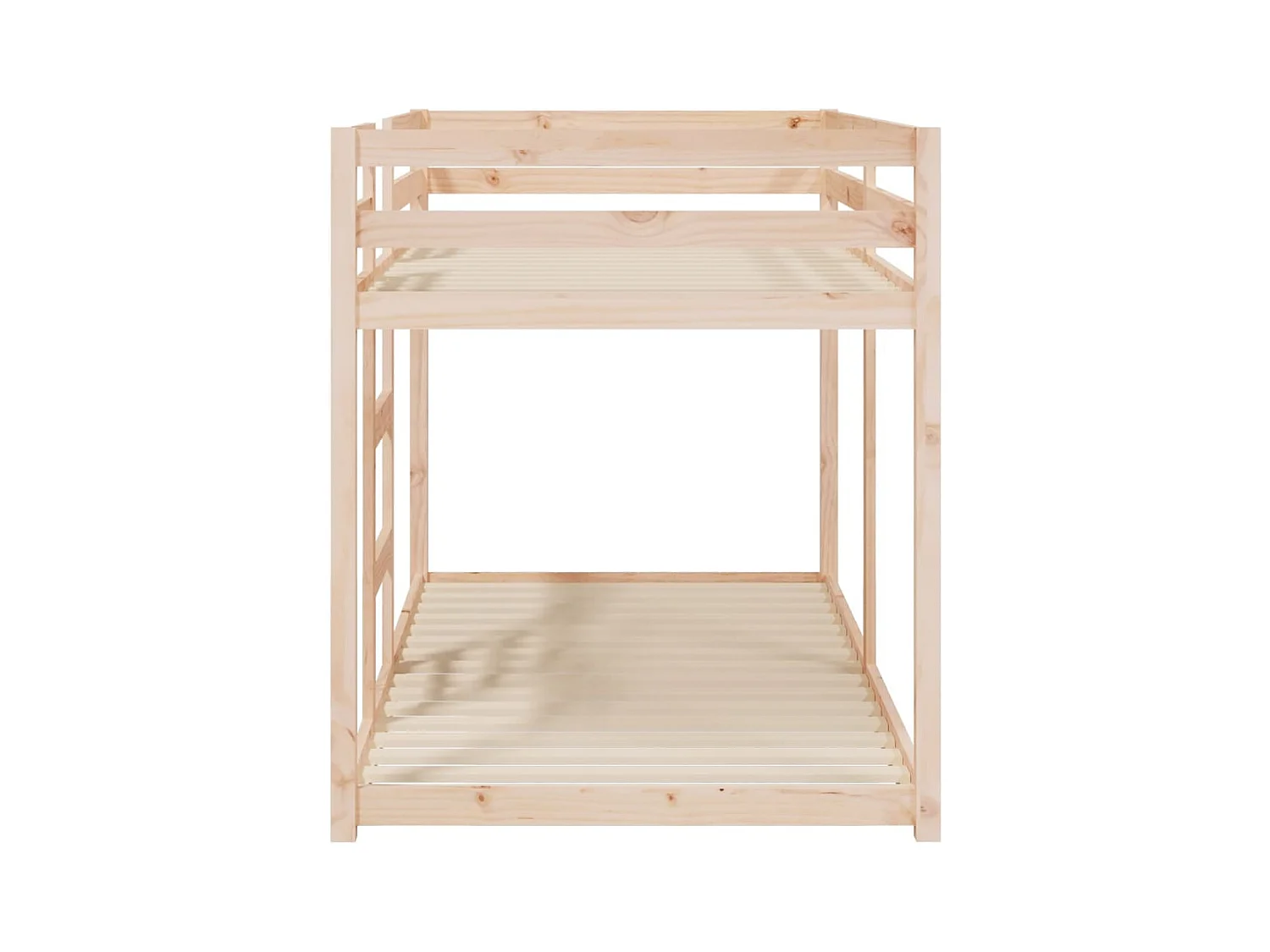 Etagenbett ohne Matratze 90x190 cm Massivholz Kiefer