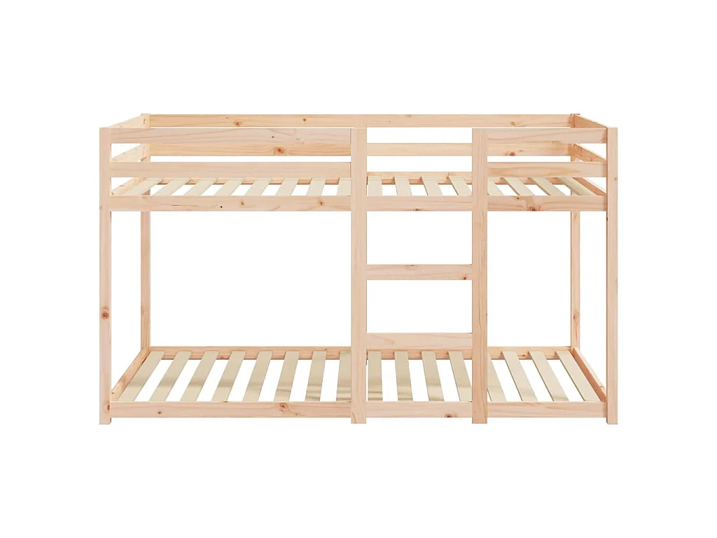 Lit superposé sans matelas 90x190 cm bois de pin massif