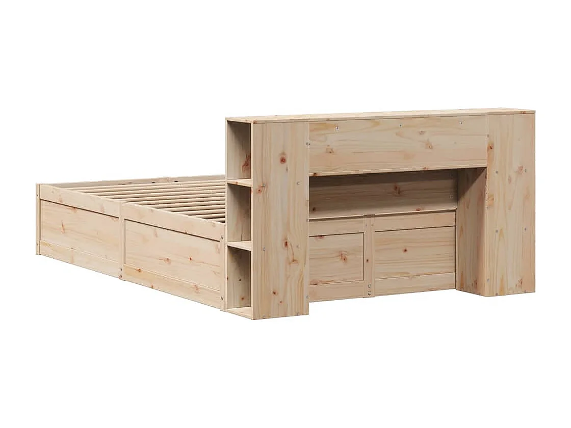 Massivholzbett ohne Matratze 160x200 cm Kiefernholz