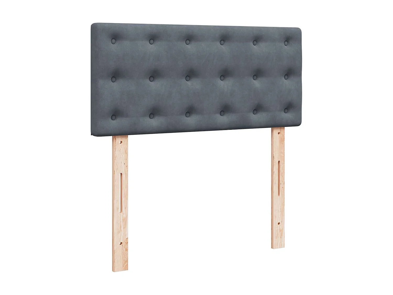 Ottoman bed met matrassen en LED's 180x200cm fluweel