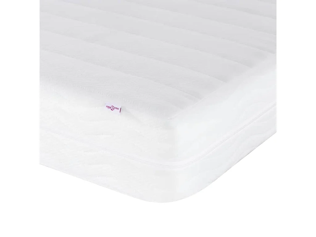 Letto con Materasso Hanko Blu 90x200 cm in Velluto