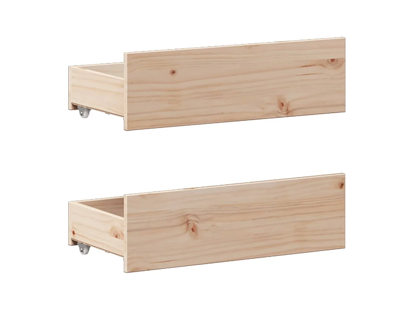 Cadre de lit sans matelas avec tête de lit 180x200 cm bois pin