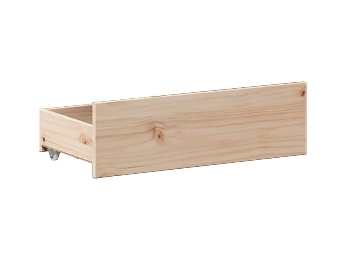 Cadre de lit sans matelas avec tête de lit 180x200 cm bois pin