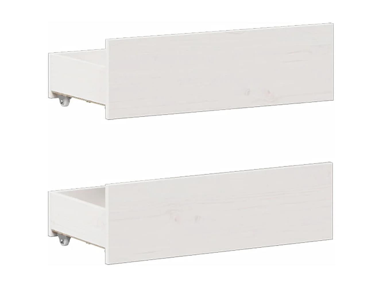 Cadre de lit sans matelas avec tête de lit 180x200 cm bois pin