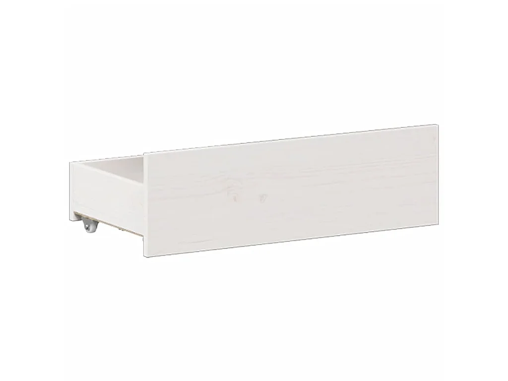 Giroletto senza Materasso con Testiera Bianco 180x200 cm Pino