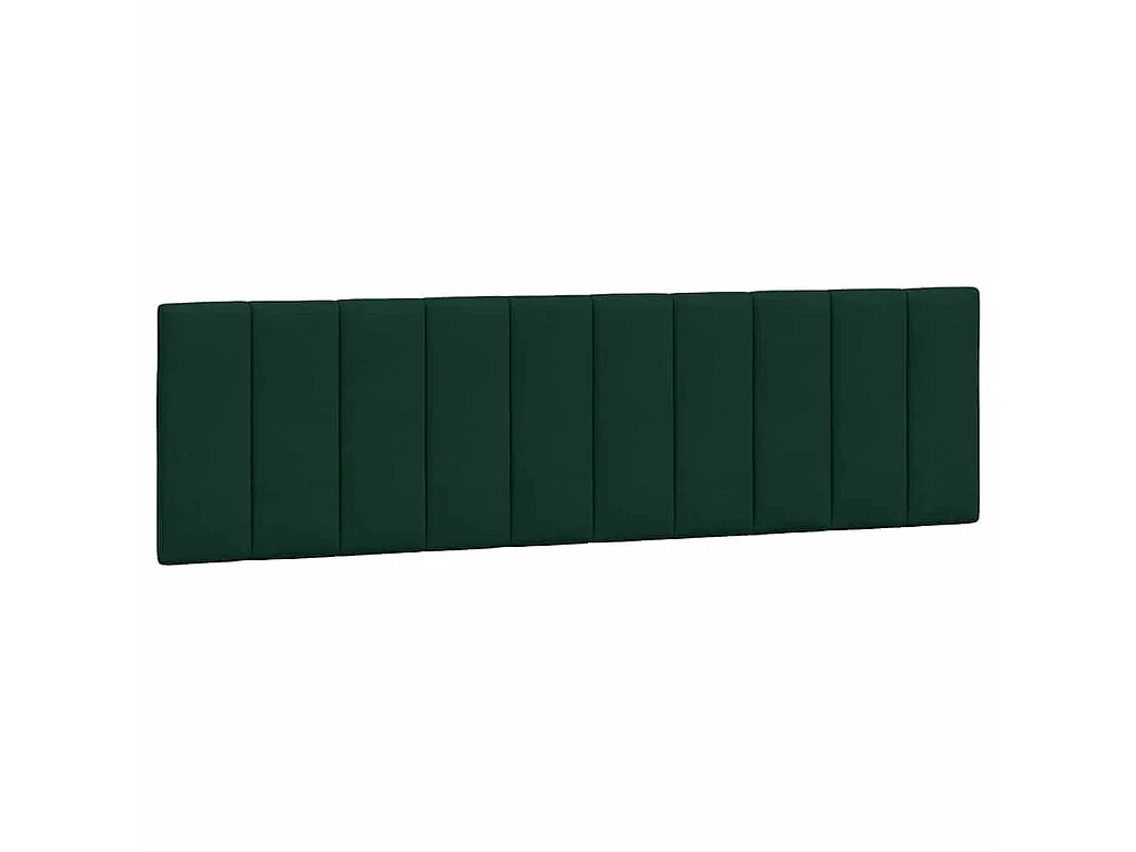 Bedframe met LED zonder matras "Hanko" donkergroen 180x200 cm