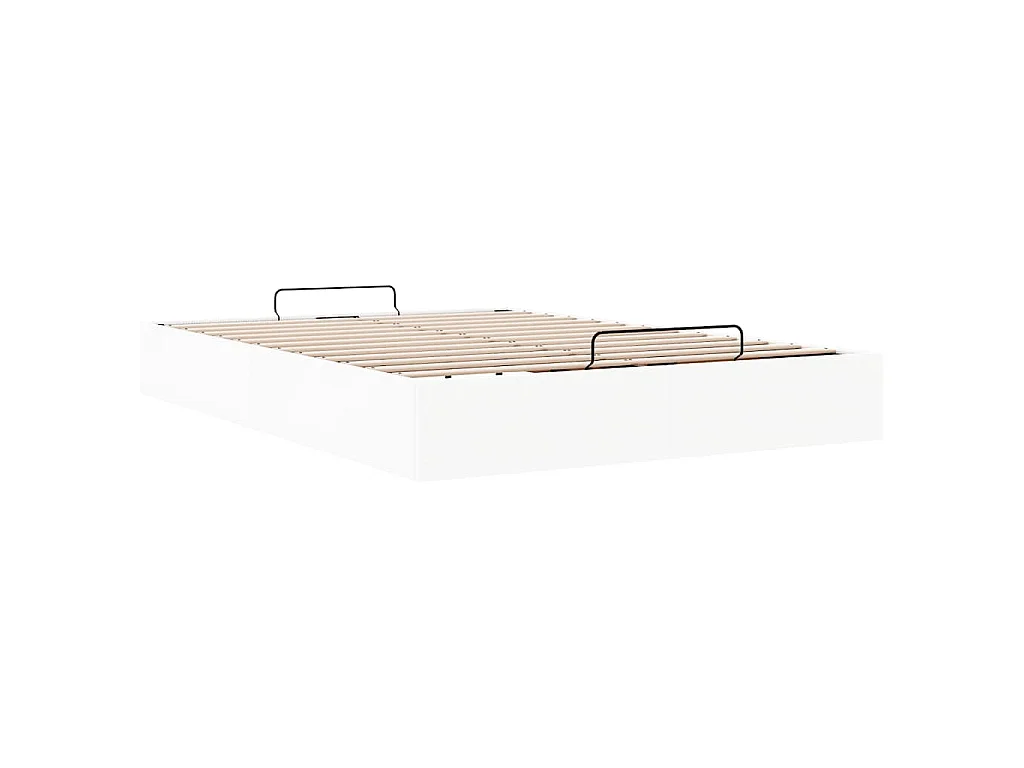 Struttura Letto Pouf senza Materasso 140x200 cm Similpelle