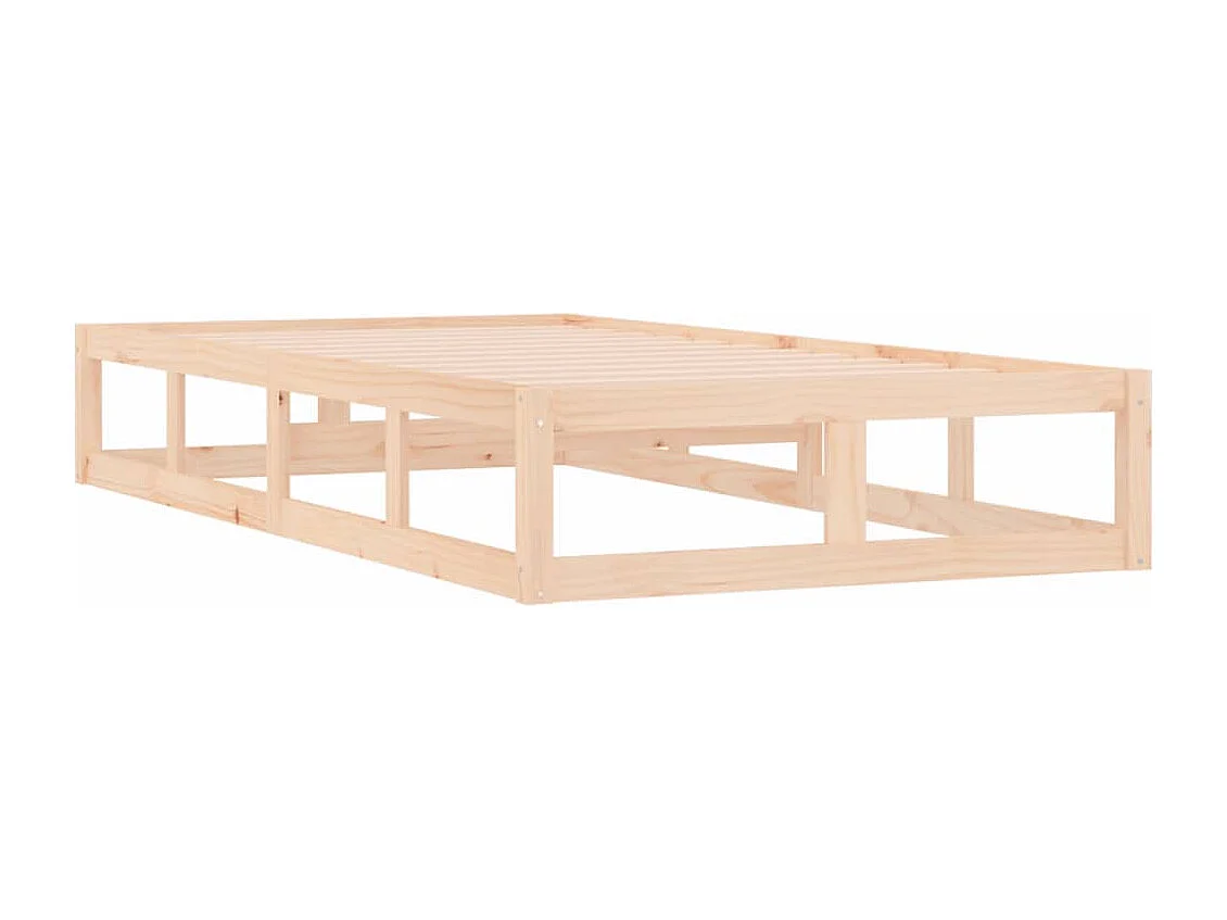 Massivholzbett 90x200 cm
