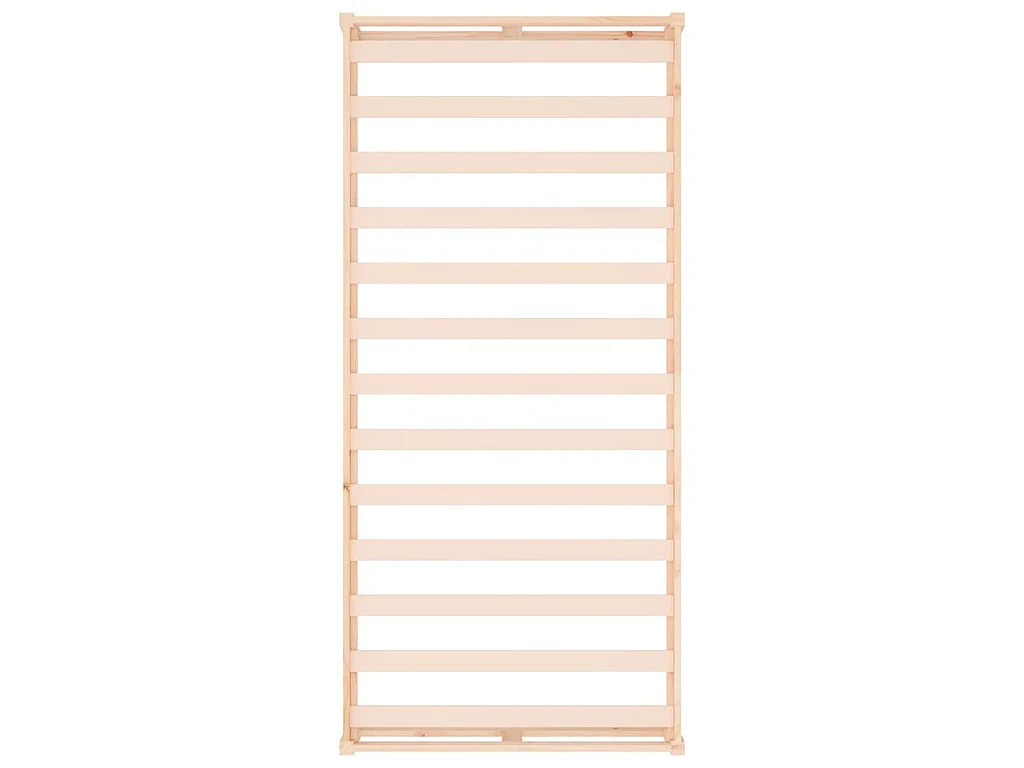 Cadre de lit sans matelas 90x200 cm bois massif