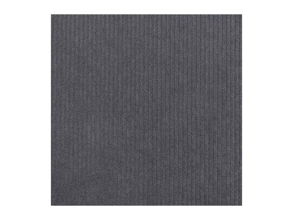 Bettgestell Dunkelgrau 160 x 200 cm Cordstoff