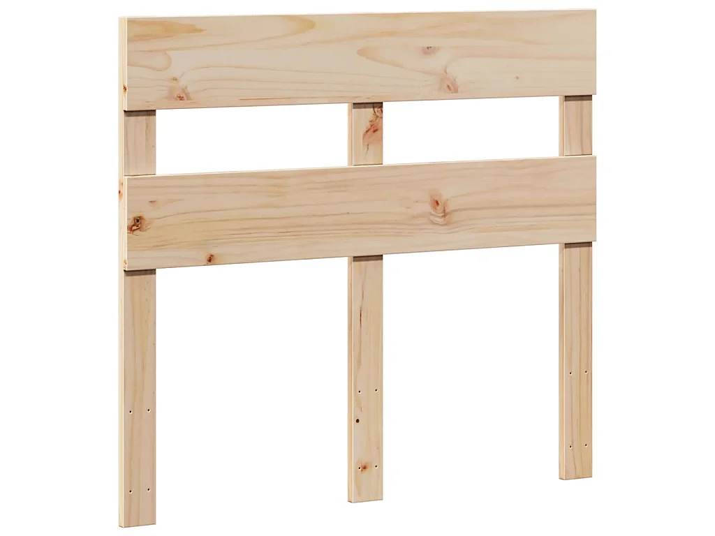 Massivholzbett ohne Matratze 90x190 cm Kiefernholz