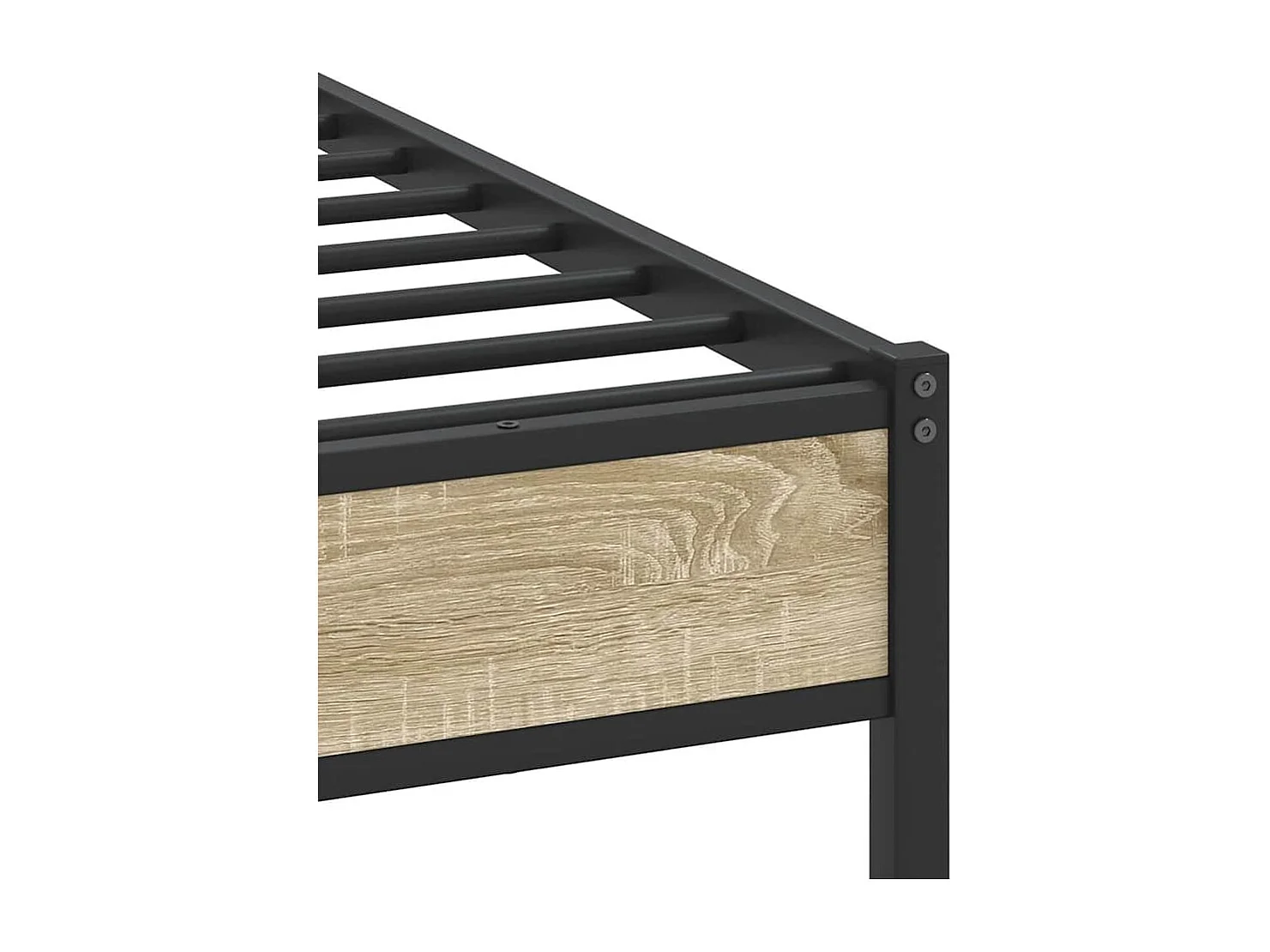 Bedframe zonder matras hout sonoma eikenkleurig 100x200 cm