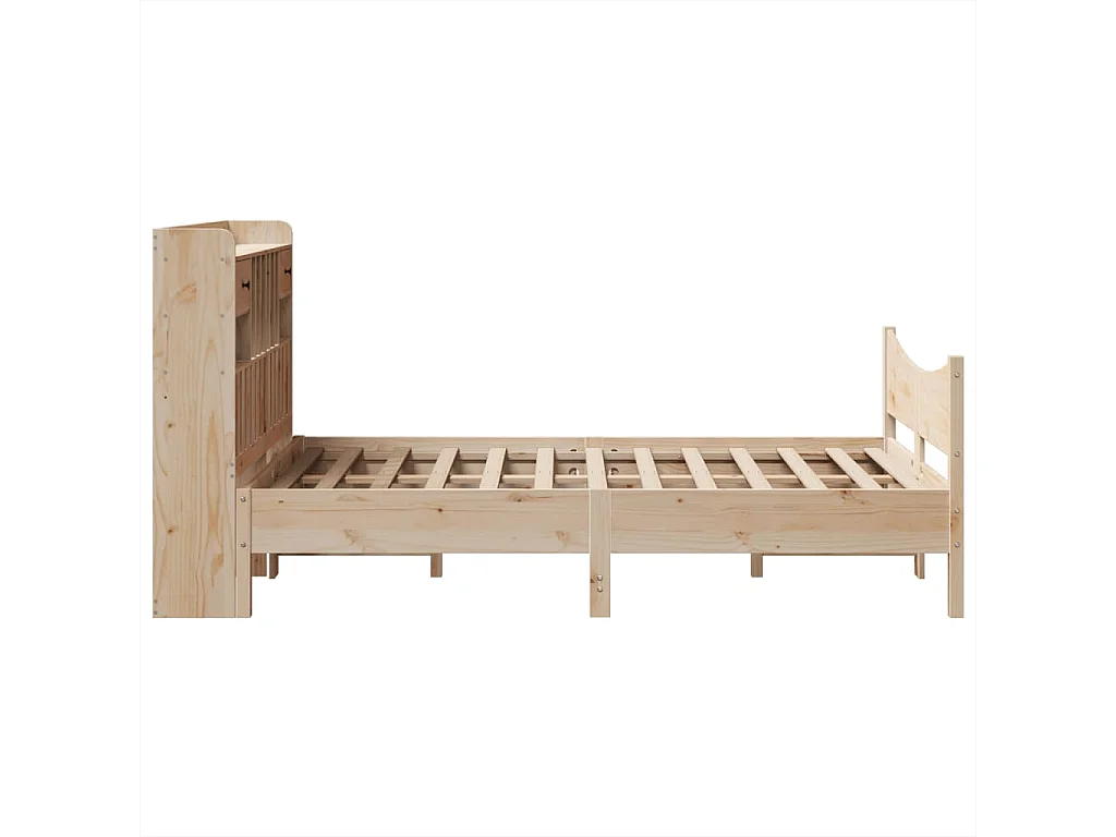 Cama sem colchão 135x190 cm madeira de pinho maciça