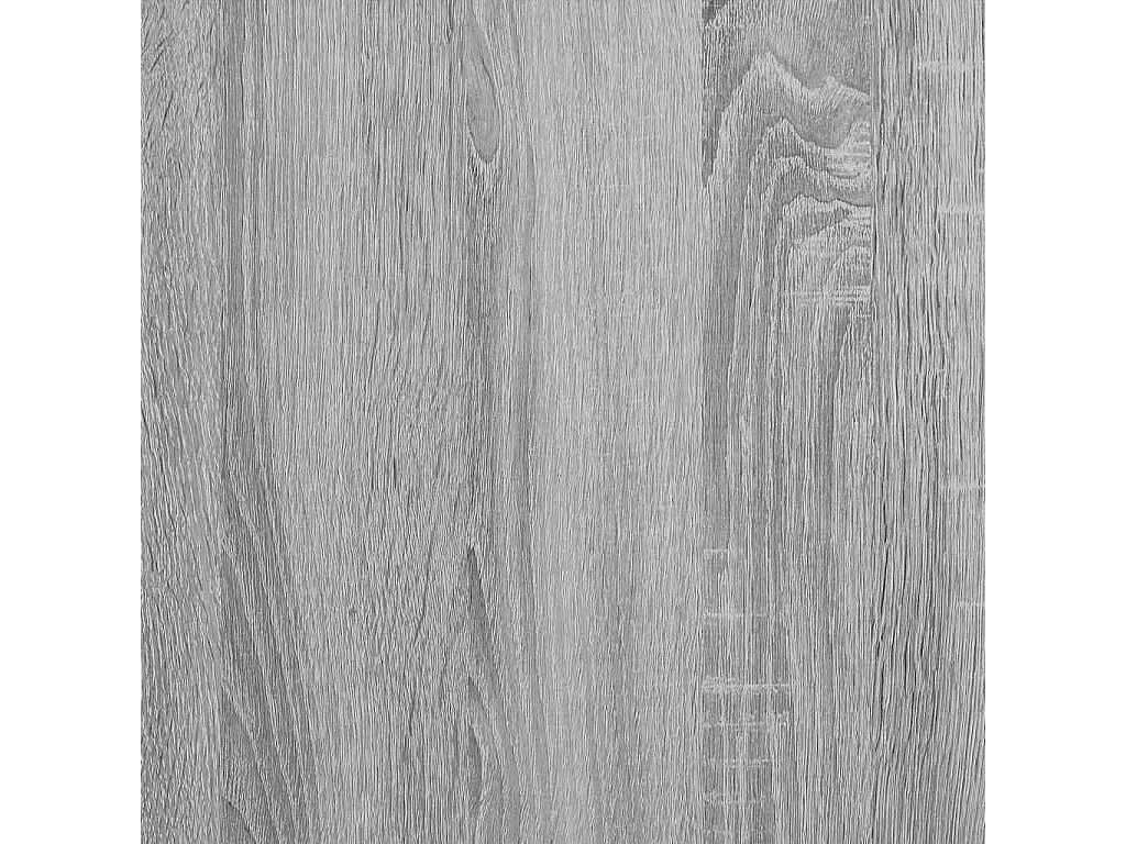 Bedframe zonder matras 75x190 cm spaanplaat grijs Sonoma