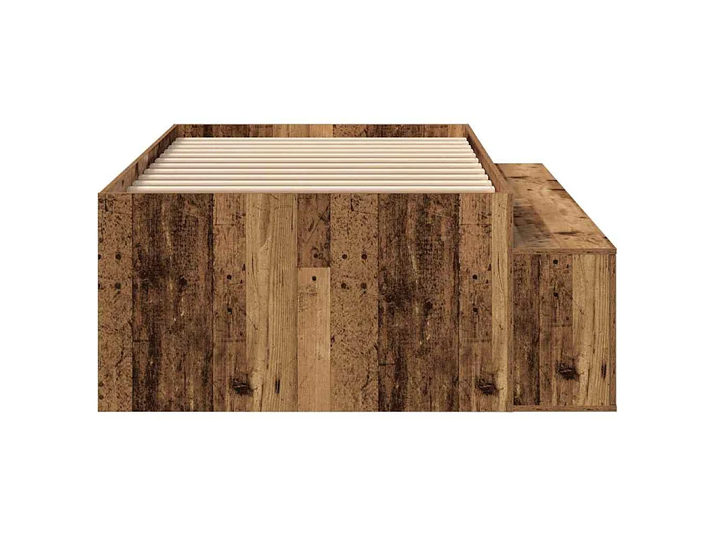 Cadre de lit Bois Ancien 80 x 200 cm Bois d'ingénierie