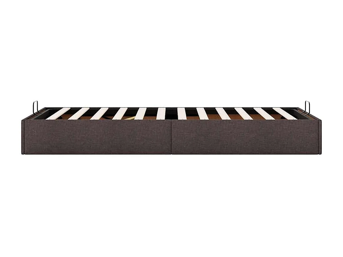 Struttura Letto Pouf senza Materasso 80x200 cm in Tessuto