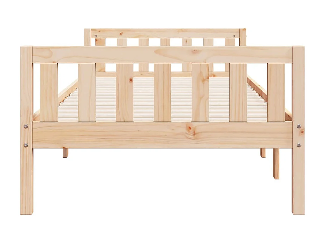 Lit pour enfants sans matelas 80x200 cm bois de pin massif