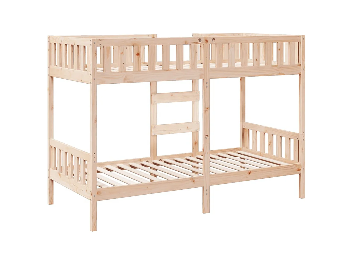 Etagenbett 75x190 cm Massivholz Kiefer