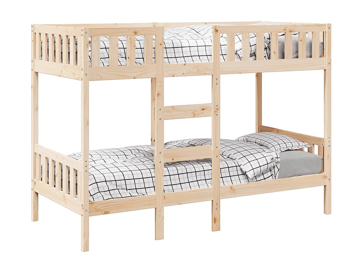 Lit superposé 75x190 cm Bois de pin massif