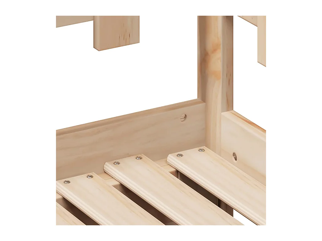 Lit de jour avec gigogne et tiroirs sans matelas 80x200 cm