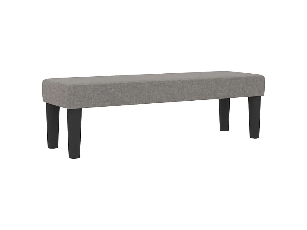Boxspringbett mit Kopfteil Taupe 200 x 200 cm Stoff