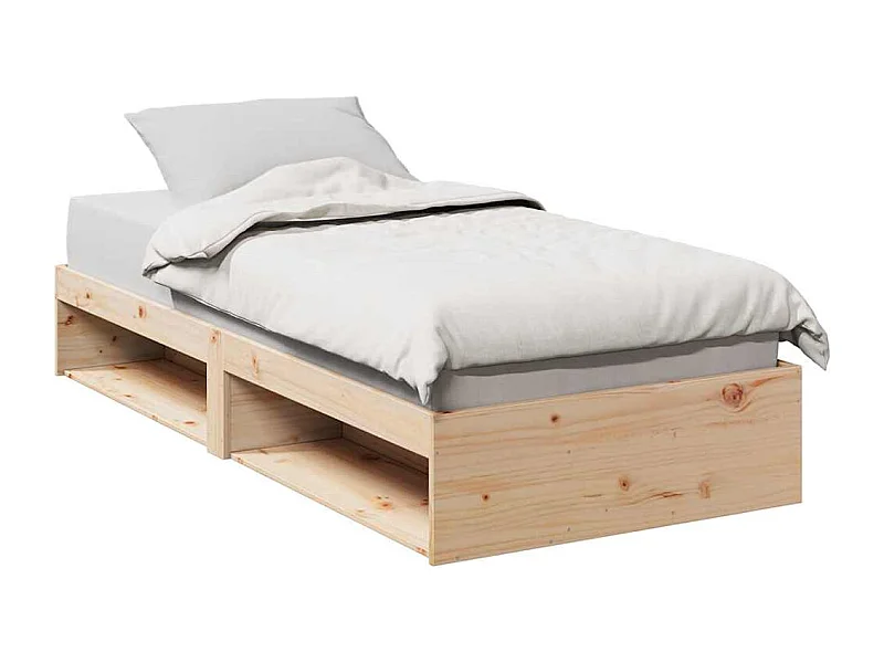 Lit de jour sans matelas 80x200 cm bois de pin massif