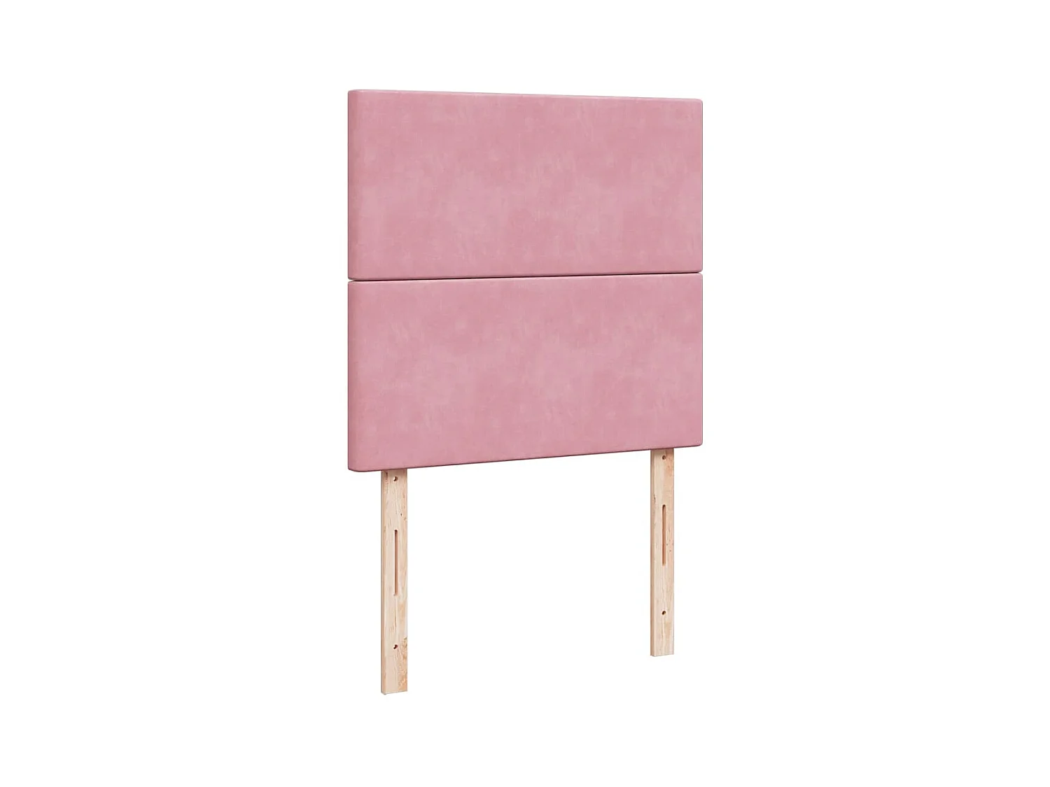 Sommier à lattes de lit et matelas Rose 80x200 cm Velours