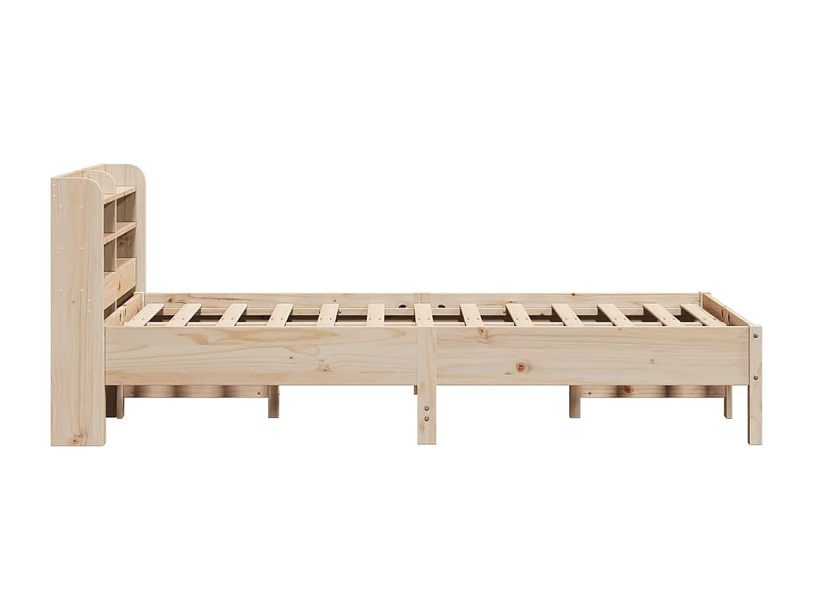 Letto senza Materasso 75x190 cm in Legno Massello Pino