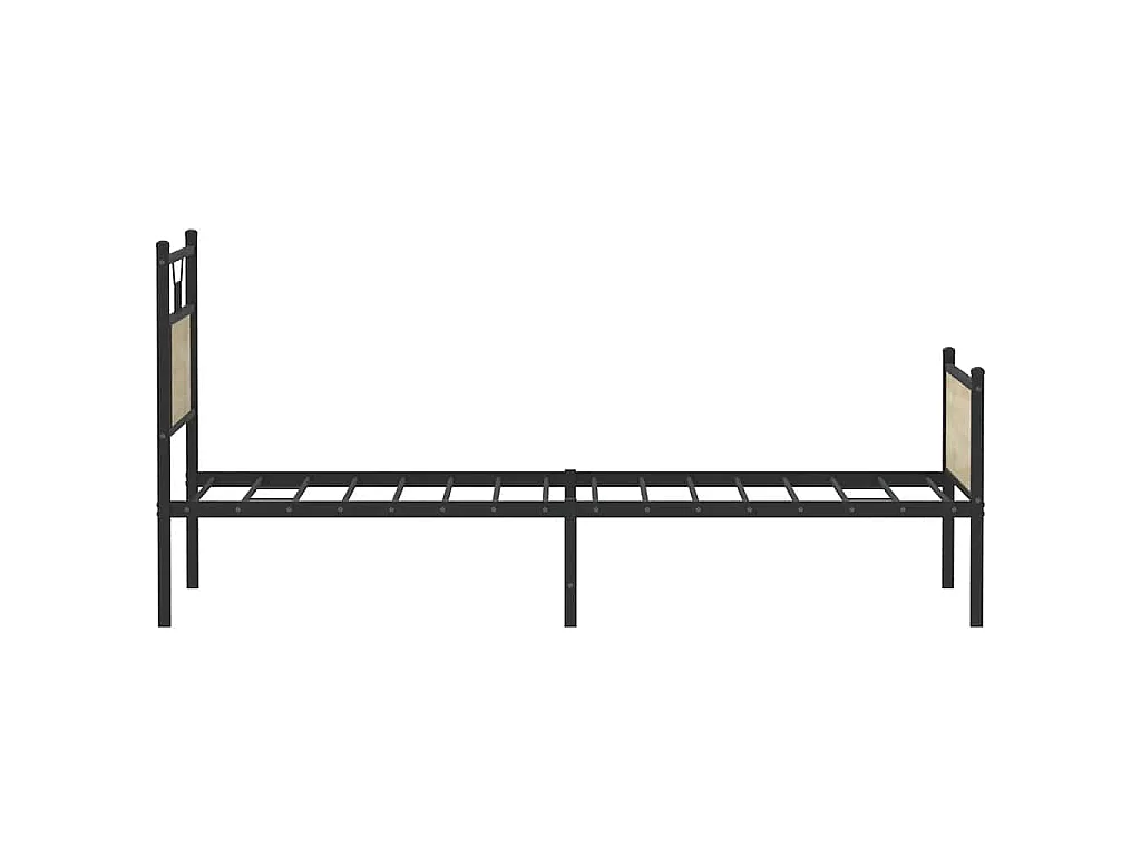 Bettgestell ohne Matratze Sonoma-Eiche 80x200 cm Holzwerkstoff
