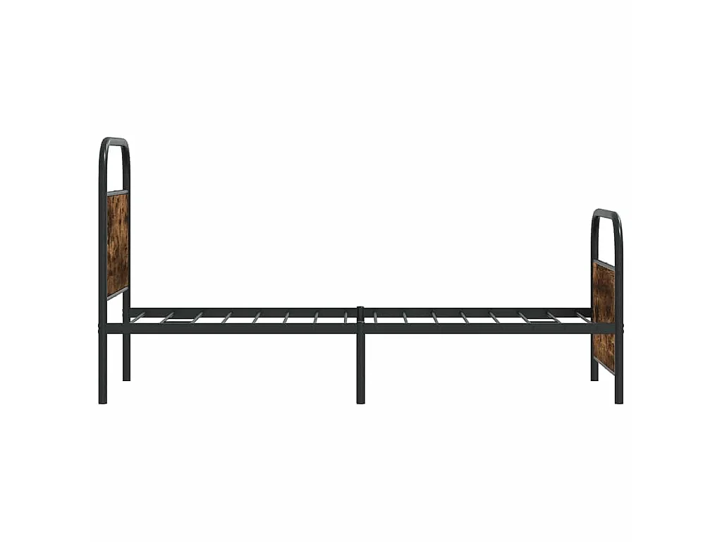 Giroletto senza Materasso Rovere Fumo 75x190 cm in Truciolato