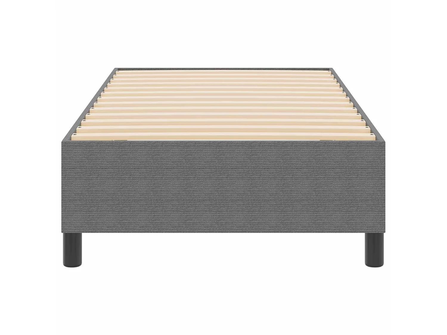 Struttura letto piattaforma Grigio chiaro 80 x 200 cm