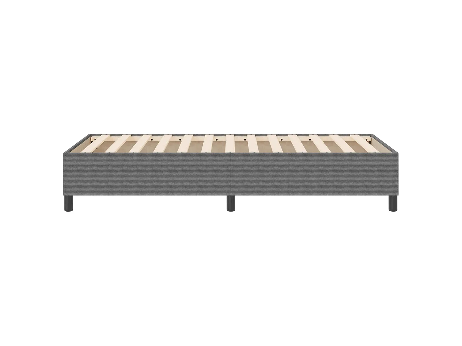 Struttura letto piattaforma Grigio chiaro 80 x 200 cm