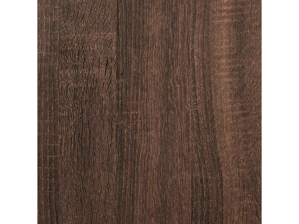 Bettgestell ohne Matratze Braun Eichen-Optik 135x190 cm