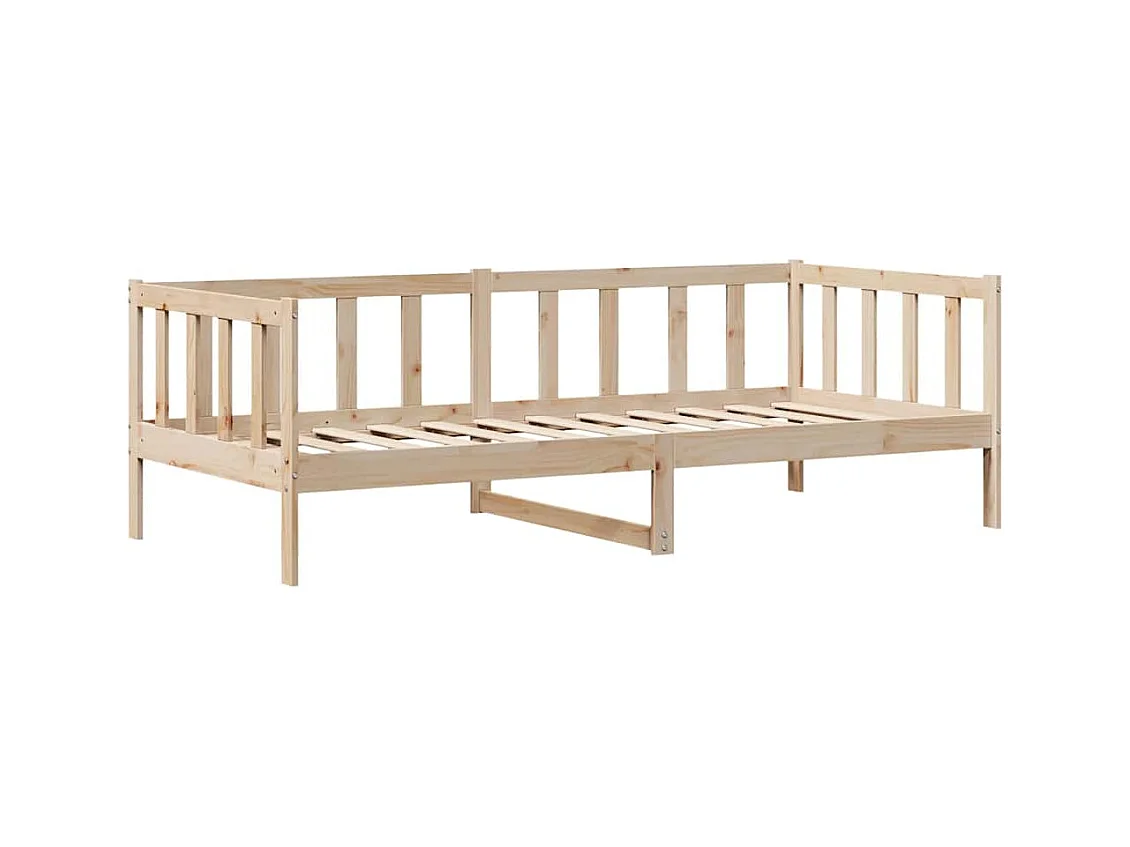Lit de jour avec tiroirs sans matelas 80x200 cm bois massif