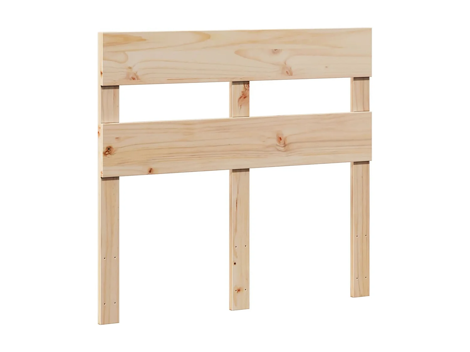 Bedframe zonder matras massief grenenhout 75x190 cm