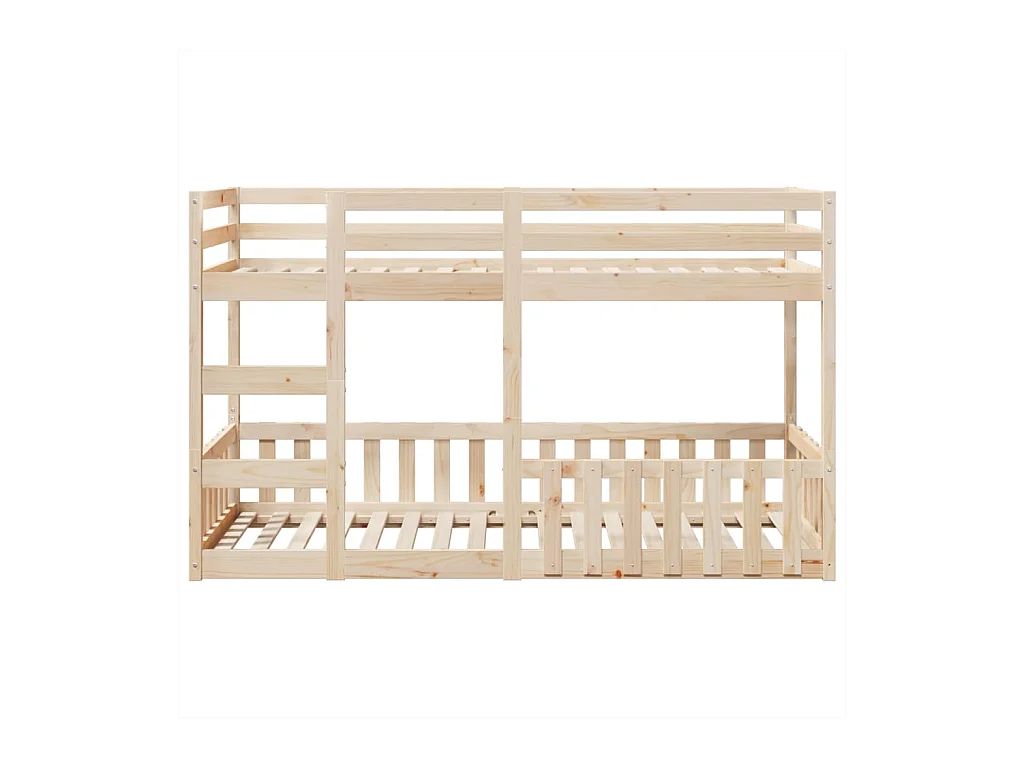 Lit superposé 80x200 cm Bois de pin massif