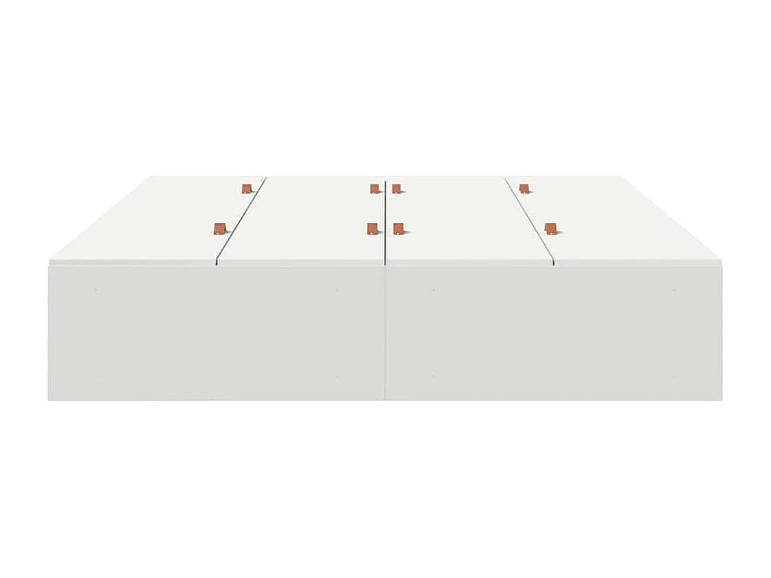 Cama con almacenamiento 135 x 190 cm Madera contrachapada