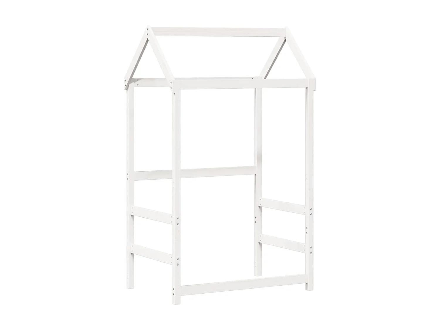 Ensemble de lit de jour avec toit 80x200 cm bois de pin massif