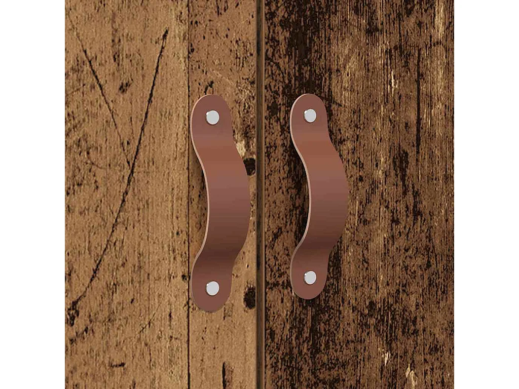 Cadre de lit Bois ancien 135 x 190 cm Bois d'ingénierie