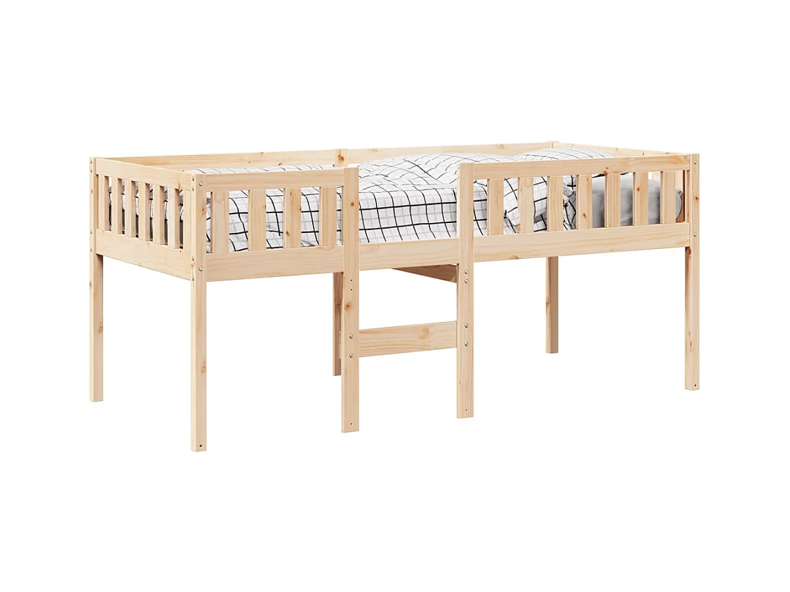 Lit pour enfants sans matelas 80x200 cm bois de pin massif